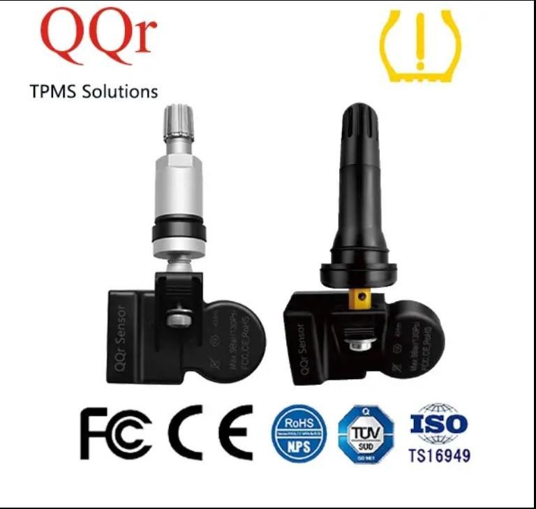 Датчик давления в шине QQr NFC TPMS Sensor 315/433 MHz Silver Metal Valve