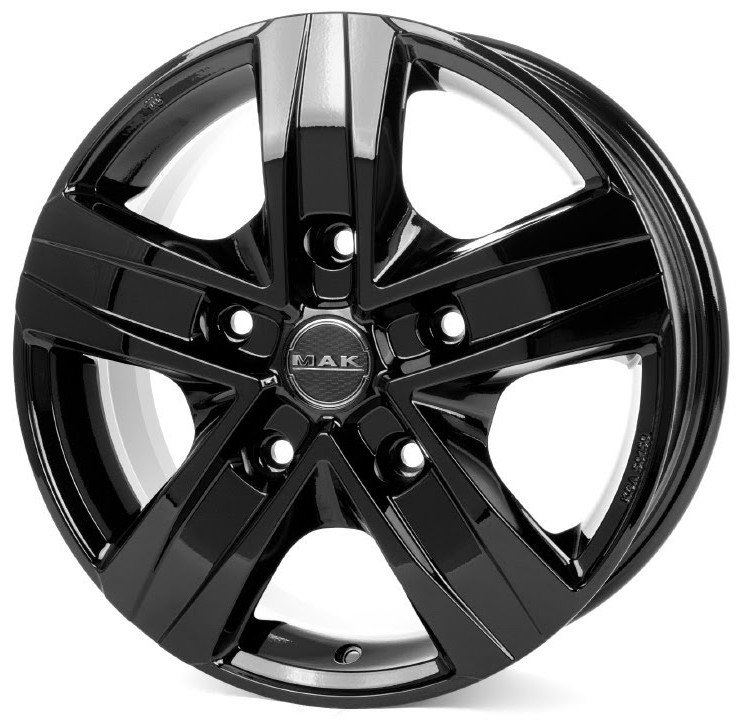 MAK Stone 5 7, 5x18 5/130 ET43 d-84, 1 Gloss Black (F75805TGB43N4)