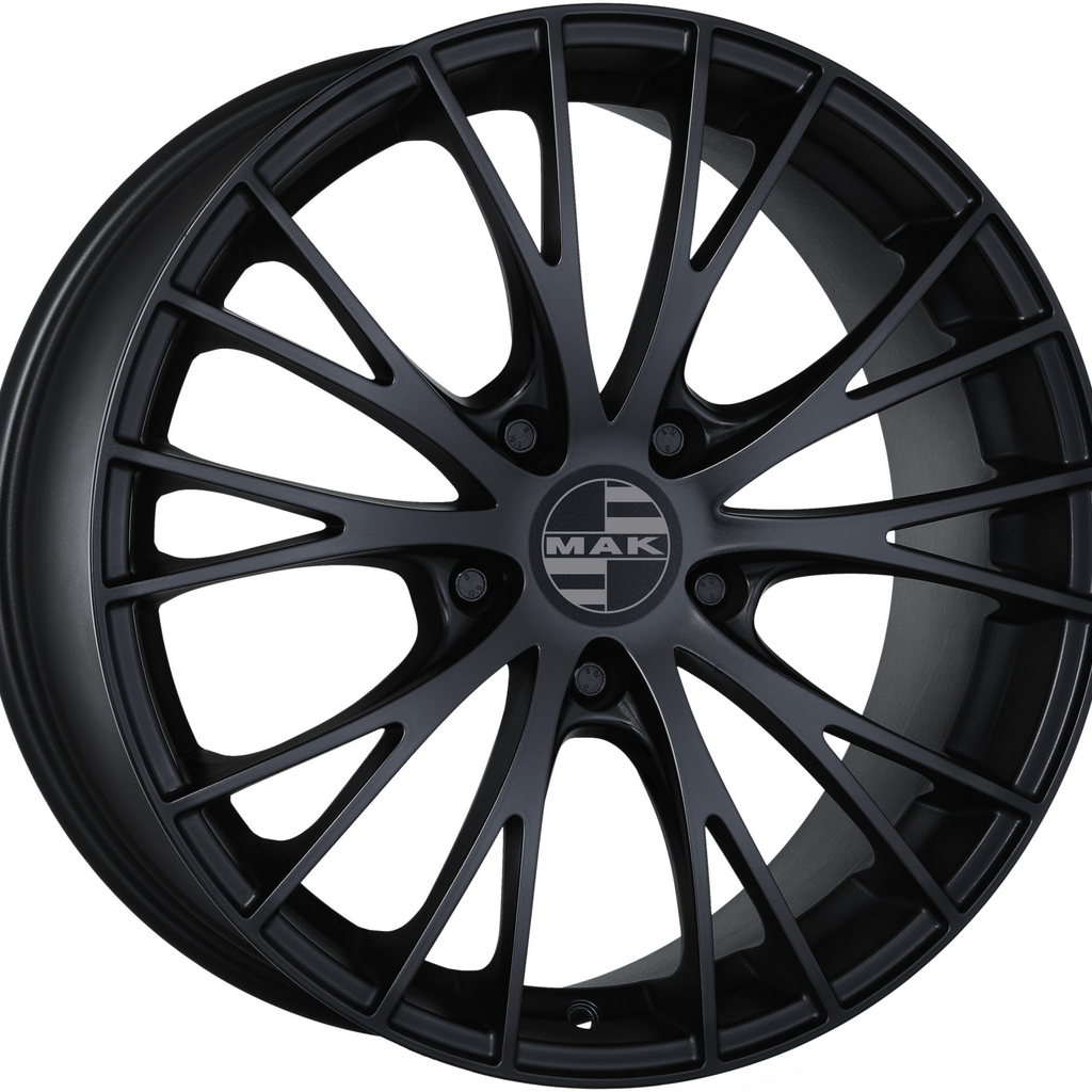 MAK Rennen 8, 0x19 5/112 ET21 d-66, 6 Matt Black (F8090NNMB21WSX)
