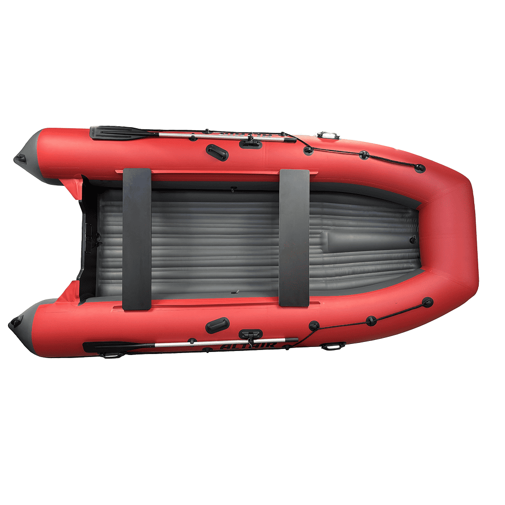 Лодка ПВХ ALTAIR HDE 420 НДНД Красно-серая