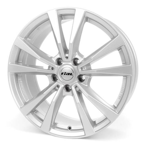 Rial M12X 9, 0x20 5/112 ET48 d-66, 5 Polar Silver (M12X-902048MB11-0)