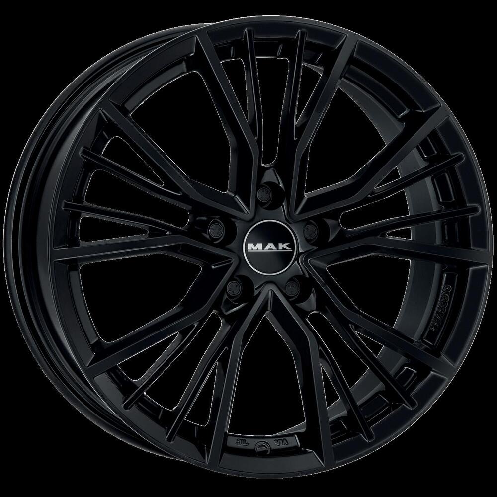 MAK Union 8, 0x20 5/112 ET45 d-57, 1 Gloss Black (F8020UNGB45VW4X)