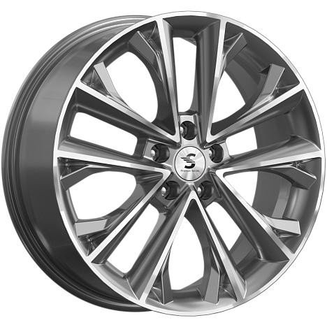 СКАД КР012 (Jetour X70 Plus/X90 Plus) 7, 0x18 5/108 ET38 d-60, 1 Diamond Gloss Graphite (4201517)