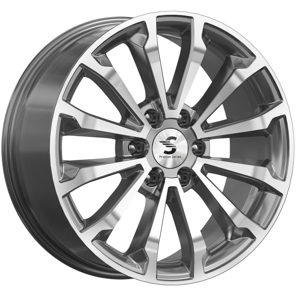КиК КР006 (TANK 500) 8, 5x20 6/139, 7 ET33 d-100, 1 Diamond Gloss Graphite (Арт.81668)