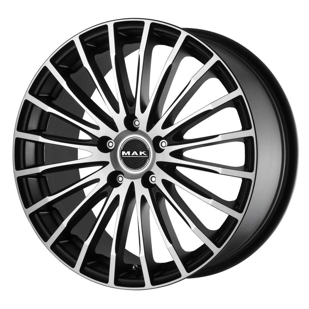 MAK Fatale 8, 5x19 5/108 ET38 d-72 Ice Black (F8590FAIB38GG)