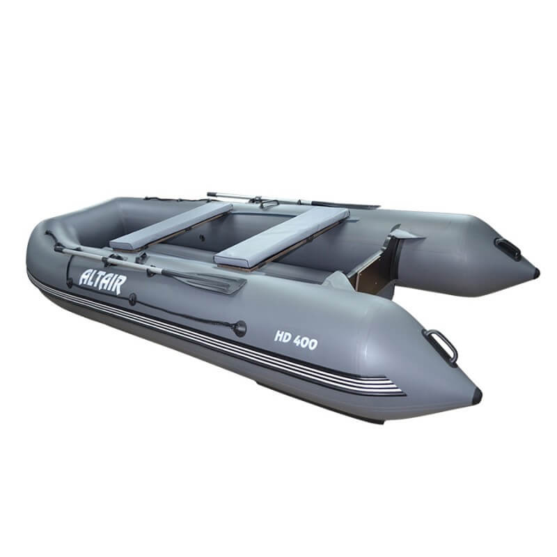 Лодка ПВХ ALTAIR HD 400 S НДНД Серая
