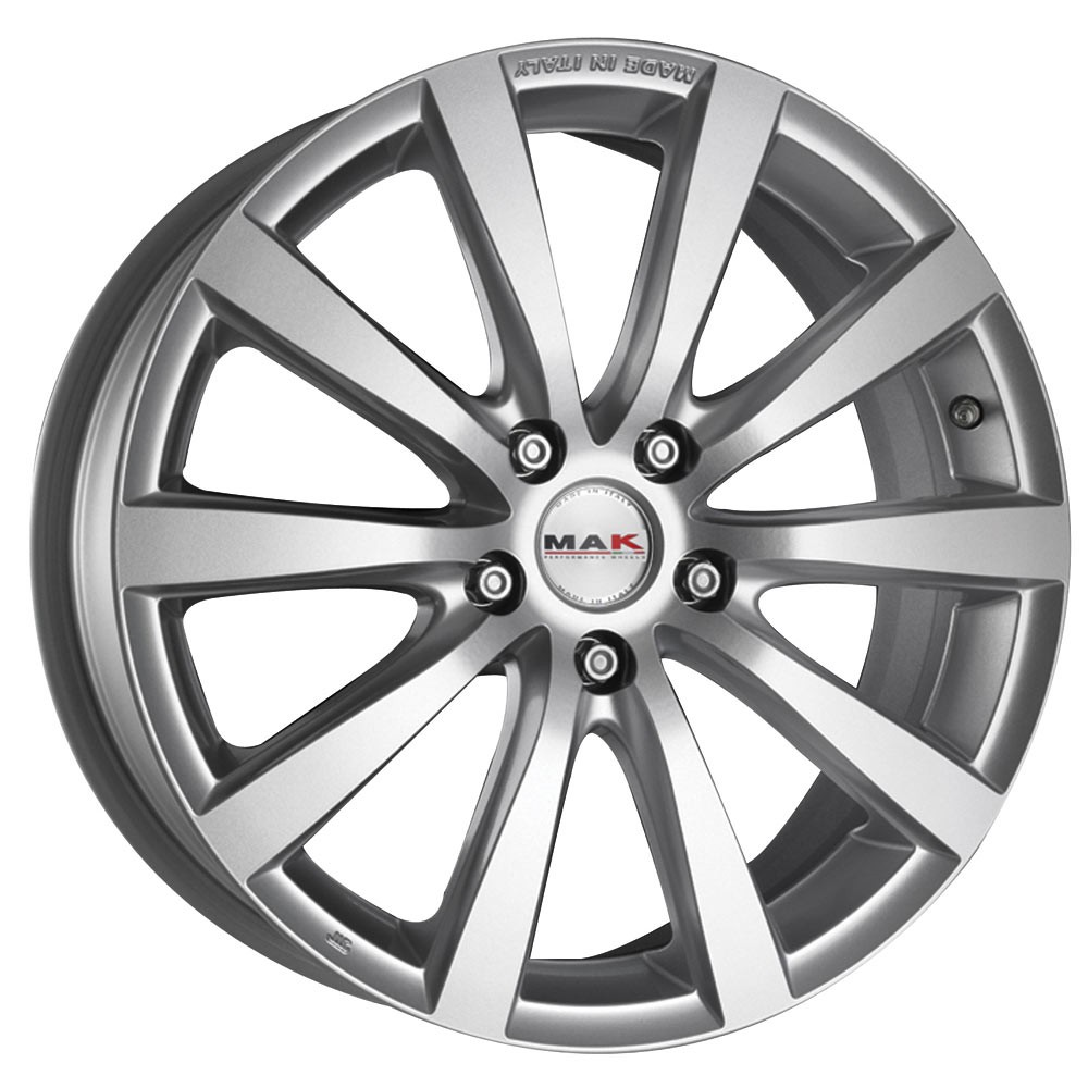 MAK Iguan 8, 0x17 5/114, 3 ET40 d-76 Silver (F8070IG40FF)