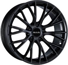 MAK Munchen 8, 0x18 5/120 ET20 d-72, 6 Matt Black (F8080MUMB20NB)