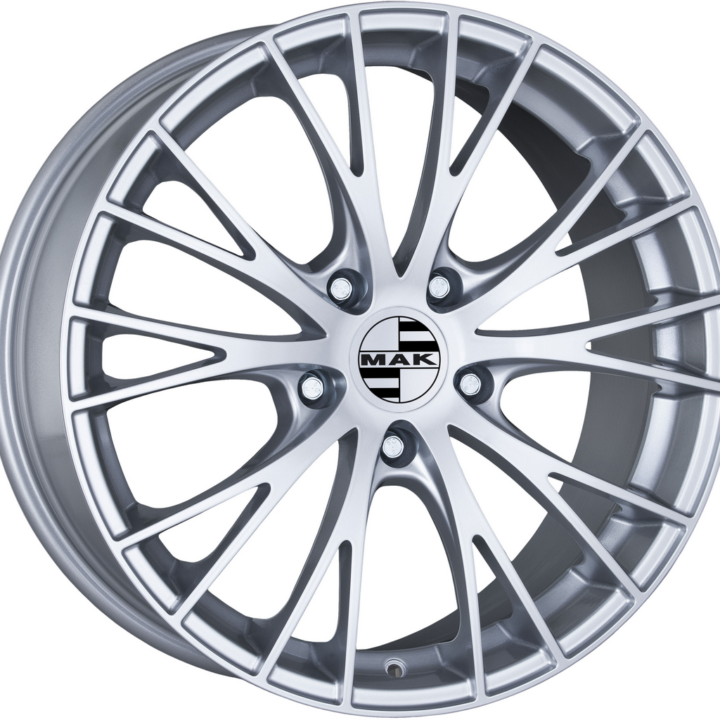 MAK Rennen 8, 0x19 5/112 ET26 d-66, 45 Silver (F8090NNSI26WS1X)