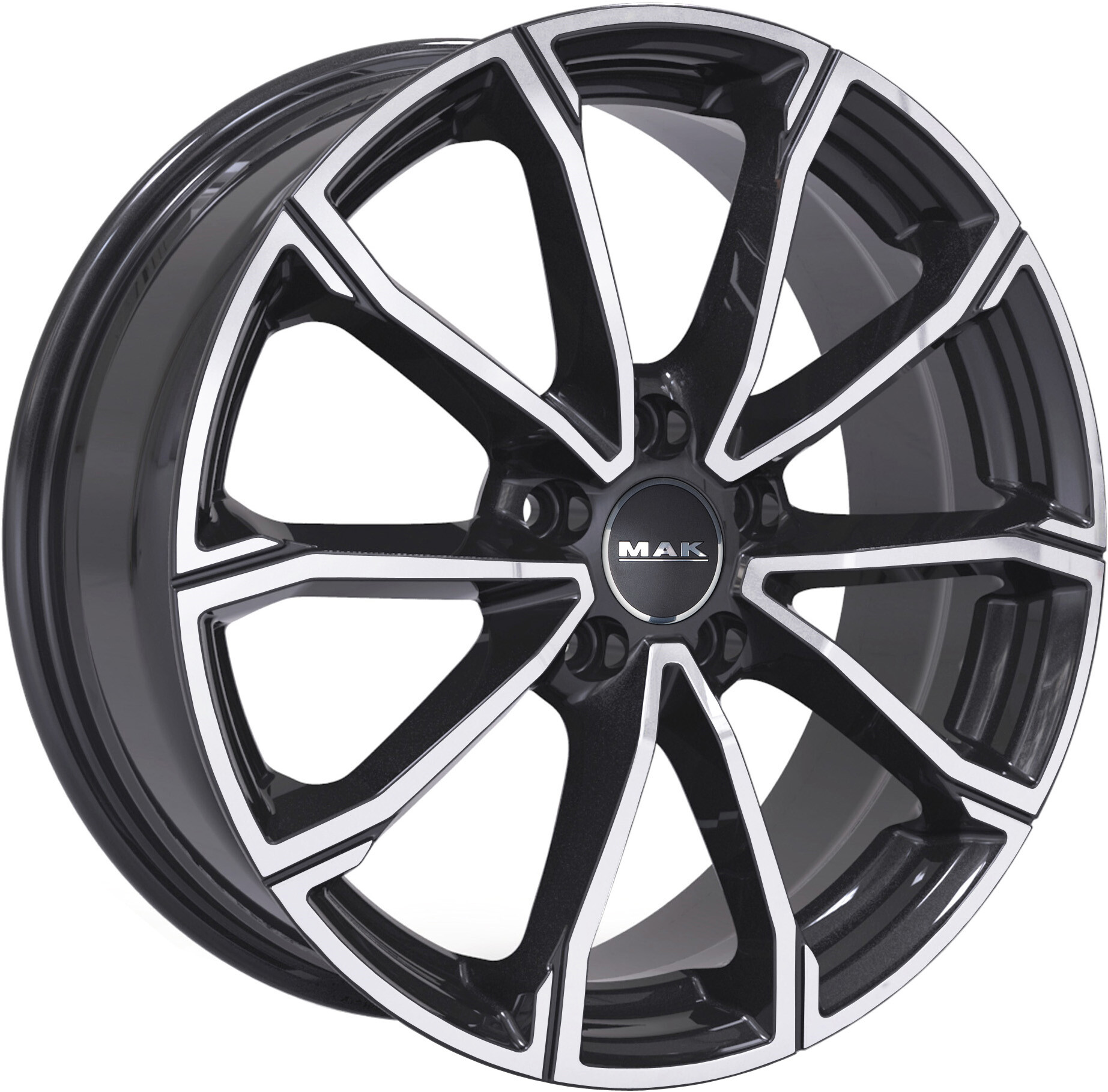 MAK DaVinci 6, 5x16 ET48 5/112 d-57, 1 Black Mirror (F6560BRBM48VE4X)