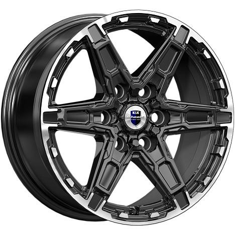 КиК Дистрикт (КС1159) 8, 0x18 6/139, 7 ET25 d-106, 1 чёрный бриллиант (Арт.83770)