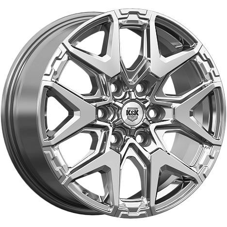 КиК Гангут (КС1176) 7, 5x18 6/139, 7 ET60 d-95, 1 дарк платинум (Арт.84170)