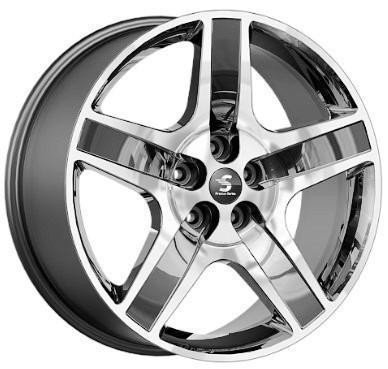 КиК КР008 (Jetour X90 Plus) 8, 5x20 5/108 ET43 d-60, 1 Diamond Gloss Graphite (Арт.82785)