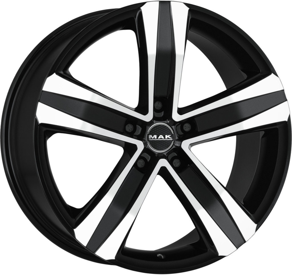 MAK Stone 5 6, 5x15 5/160 ET58 d-65, 1 Black Mirror (F65505T3BM58TGY)