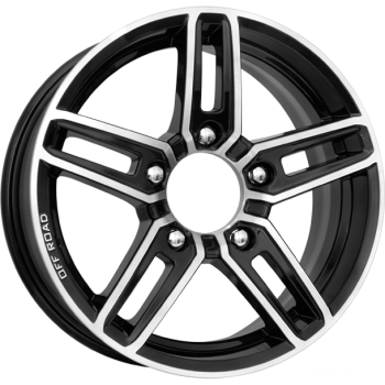 КиК Дон (КС588) 6, 5x16 5/139, 7 ET40 d-98 алмаз черный (Арт.13210)