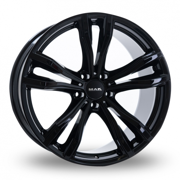 MAK X-Mode 10, 5x21 5/112 ET43 d-66, 6 Gloss Black (F0521XMGB43WS3X)