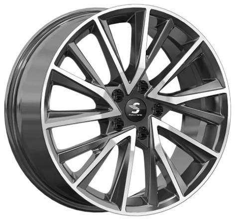 КиК КР010 (EXEED TXL) 7, 5x18 5/108 ET36 d-65, 1 Diamond Black Gris (Арт.82155)