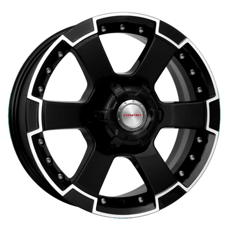 КиК М56 (КС593) 7, 0x16 6/139, 7 ET22 d-107, 1 алмаз черный (Арт.r13541) Оригинал