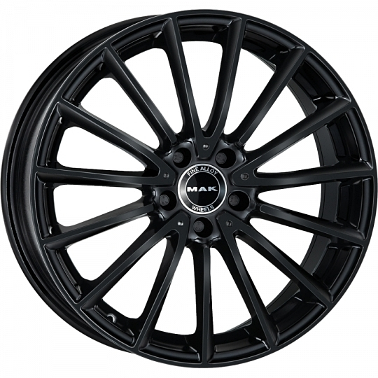 MAK Komet 9, 0х18 5/112 ET42 d-66, 6 Gloss Black (F9080KMGB42WS3X)