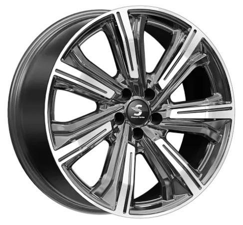 КиК Kleemann (КР1067) 8, 5x20 5/108 ET45 d-63, 35 Diamond Gloss Graphite (Арт.80753)